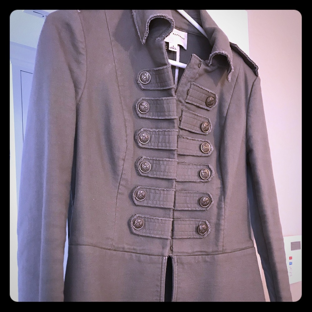 Banana republic military jacket